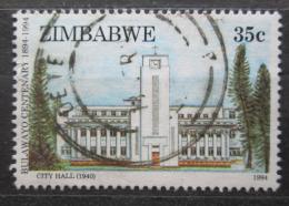 Poštová známka Zimbabwe 1994 Radnice v Bulawayo Mi# 520