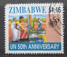 Potov znmka Zimbabwe 1995 OSN, 50. vroie Mi# 565