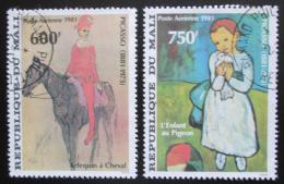 Poštové známky Mali 1981 Umenie, Picasso Mi# 876-77