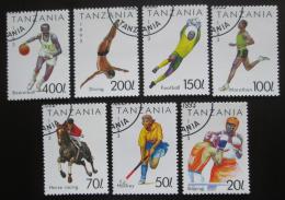 Poštové známky Tanzánia 1993 Šport Mi# 1467-73 Kat 8€