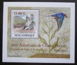 Poštová známka Mozambik 2009 Dinosaury DELUXE Mi# 3436 Block