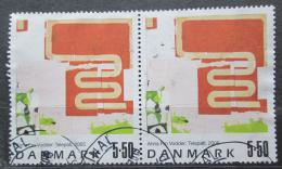Poštové známky Dánsko 2005 Umenie, Anna Fro Vodder pár Mi# 1408