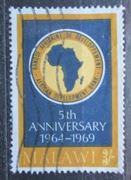 Potov znmka Malawi 1969 Africk rozvojov banka, 5. vroie Mi# 117 - zvi obrzok