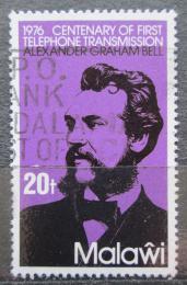 Potov znmka Malawi 1976 Alexander Graham Bell Mi# 261