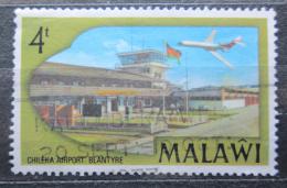 Potov znmka Malawi 1977 Letisko ileka Mi# 281