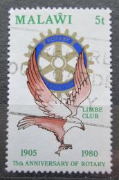 Poštová známka Malawi 1980 Rotary Intl., 75. výroèie Mi# 340