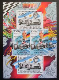Poštové známky Burundi 2012 Formule 1 DELUXE Mi# 2467,2469 Kat 10€