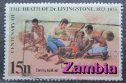 Potov znmka Zambia 1973 David Livingstone Mi# 106 - zvi obrzok
