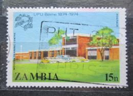 Poštová známka Zambia 1974 UPU, 100. výroèie Mi# 136