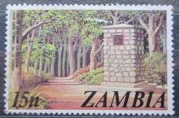 Poštová známka Zambia 1975 Pamätník nezávislosti Mi# 149