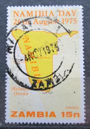 Poštová známka Zambia 1975 Den Namíbia Mi# 157