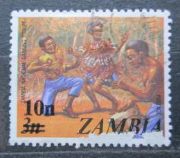Poštová známka Zambia 1979 Hudební skupina pretlaè Mi# 198