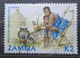 Poštová známka Zambia 1981 Domorodkynì Mi# 263