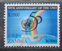 Poštová známka Zambia 1995 OSN, 50. výroèie Mi# 651