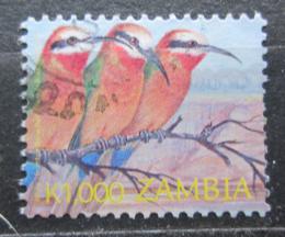 Poštová známka Zambia 2002 Vlha bìloèelá Mi# 1406