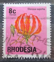 Poštová známka Rhodésia, Zimbabwe 1976 Glorióza vznešená Mi# 175