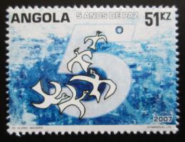 Poštová známka Angola 2007 Mír, 5. výroèie Mi# 1777
