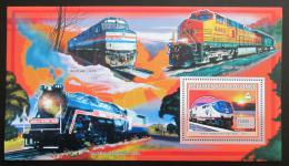 Poštová známka Guinea 2006 Americké lokomotívy Mi# Block 1041