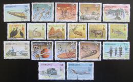 Poštové známky Zimbabwe 1990 Rùzné motivy TOP SET Mi# 418-35