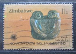 Potov znmka Zimbabwe 1983 Socha, Joseph Ndandarika Mi# 273