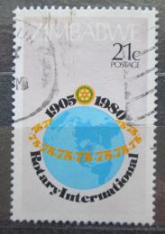 Poštová známka Zimbabwe 1980 Rotary Intl., 75. výroèie Mi# 244