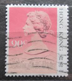 Poštová známka Hongkong 1991 Krá¾ovna Alžbeta II. Mi# 513 V