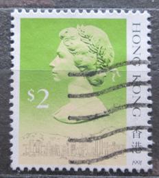 Poštová známka Hongkong 1991 Krá¾ovna Alžbeta II. Mi# 517 V