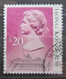 Poštová známka Hongkong 1987 Krá¾ovna Alžbeta II. Mi# 520 I Kat 7.50€