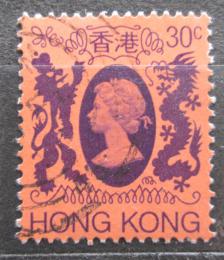 Poštová známka Hongkong 1982 Krá¾ovna Alžbeta II. Mi# 390 