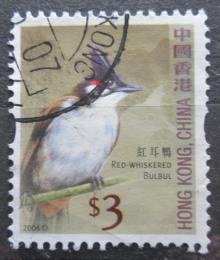 Poštová známka Hongkong 2006 Bulbul èervenouchý Mi# 1397 A