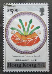 Poštová známka Hongkong 1990 Francúzska kuchynì Mi# 590 Kat 7€