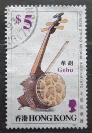 Poštová známka Hongkong 1993 Hudební nástroj Gehu Mi# 690 Kat 4.50€