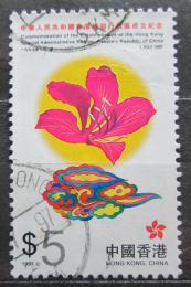 Poštová známka Hongkong 1997 Bauhínie Mi# 825
