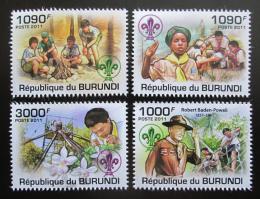 Poštové známky Burundi 2011 Skauti Mi# 2206-09 Kat 9.50€