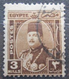 Poštová známka Egypt 1946 Krá¾ Farouk Mi# 270