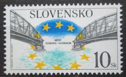 Poštová známka Slovensko 2001 Most Štúrovo - Ostrihom Mi# 409