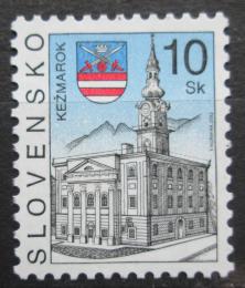 Poštová známka Slovensko 2002 Radnice, Kežmarok Mi# 423