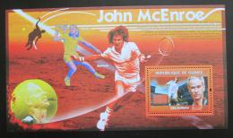 Poštová známka Guinea 2009 Tenisti, John McEnroe Mi# Block 1704 Kat 11€