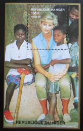 Poštová známka Niger 1997 Princezna Diana Mi# N/N