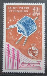Poštová známka St. Pierre a Miquelon 1965 ITU, 100. výroèie Mi# 412 Kat 22€