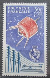 Poštová známka Francúzska Polynézia 1965 ITU, 100. výroèie TOP Mi# 44 Kat 100€