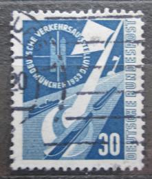 Poštová známka Nemecko 1953 Dopravní výstava Mi# 170 Kat 20€