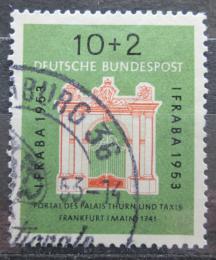 Poštová známka Nemecko 1953 Palác Thurn a Taxis Mi# 171 Kat 28€