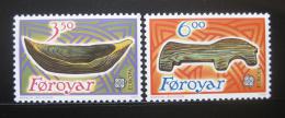 Poštové známky Faerské ostrovy 1989 Európa CEPT, dìtské hry Mi# 184-85