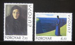 Poštové známky Faerské ostrovy 1996 Európa CEPT, slavné ženy Mi# 296-97