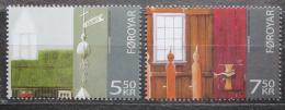 Poštové známky Faerské ostrovy 2006 Kostel, Sandur Mi# 584-85