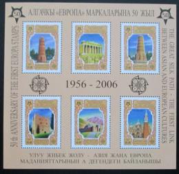 Poštové známky Kirgizsko 2005 Európa CEPT Mi# Block 44 Kat 16€ - zväèši� obrázok