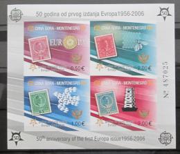 Poštové známky Èierna Hora 2006 Európa CEPT neperf. Mi# Block 2 B Kat 80€