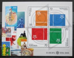 Poštové známky Arménsko 2006 Európa CEPT, 50. výroèie Mi# Block 24