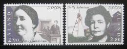 Poštovní známky Alandy, Finsko 1996 Evropa CEPT, slavné ženy Mi# 113-14